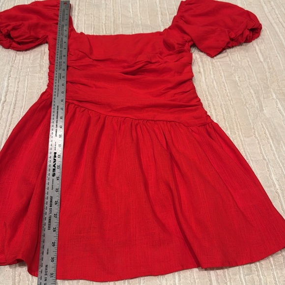NWT Hello Molly Vibrant Red Mini Dress Pretty Pals - size US 6‎ / medium - Picture 15 of 16